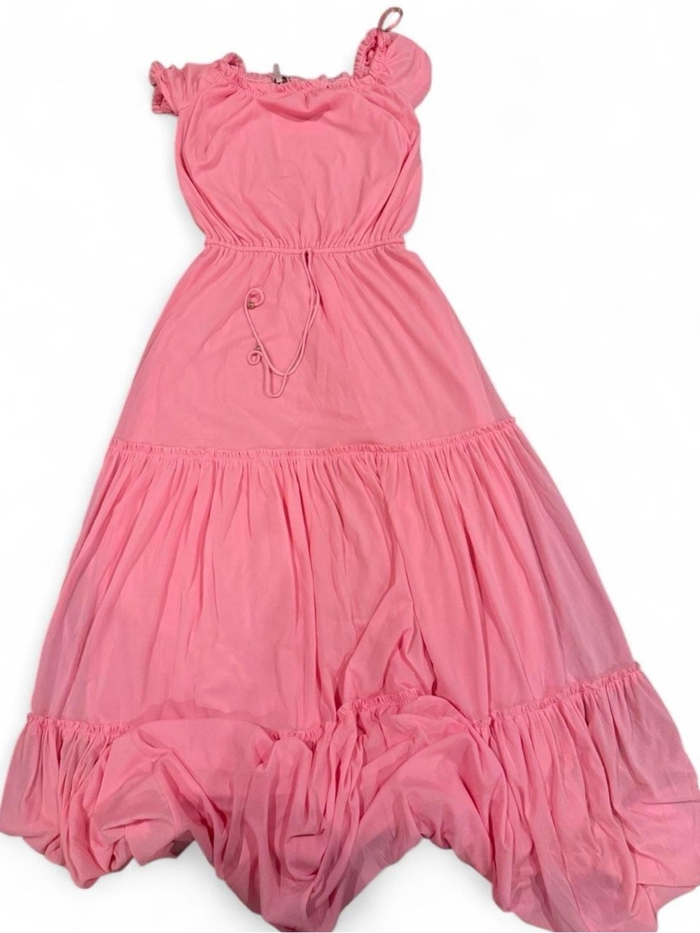 Juicy Couture Vintage Pink Tiered Maxi Dress